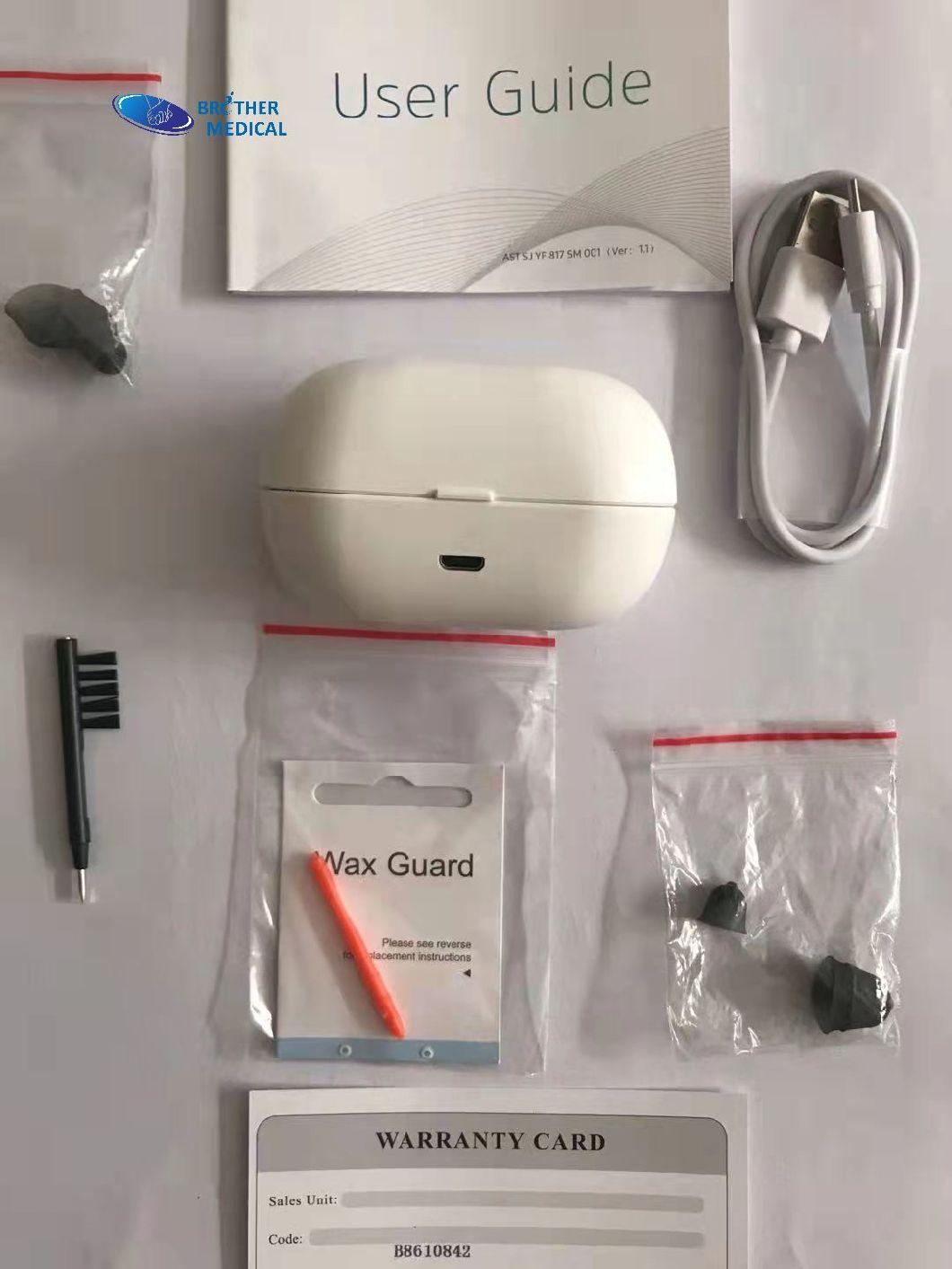 2022 Hearing Aids for Senior Rechargeable Hearing Amplifier Mini with Touch Volume Control, Noise Cancelling