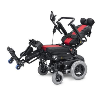 Disabled Reclining High Back Power Lifting Stand up Electric Wheelchair