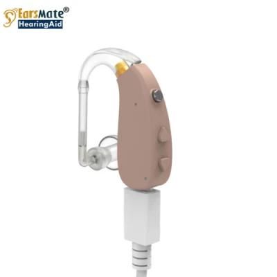 Small Mini Bte Hearing Aid Aids Sound Amplifier Deaf Assist