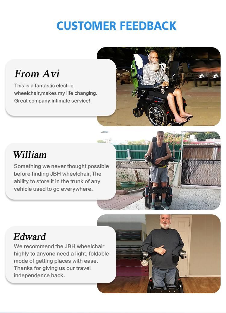 High Quality Stand up Down Handicapped Rehabilitation Therapy Supplies Electric Wheelchair