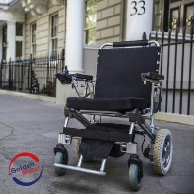Safe E-Throne Foldable Lightweight Brushless Electric Wheelchair with Ce Certificate