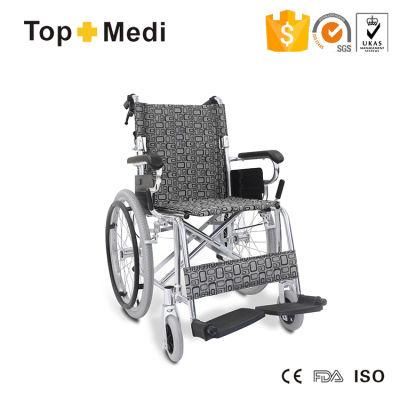 Wholesale Price Portable Lightweight Aluminum Folding Manual Wheelchair