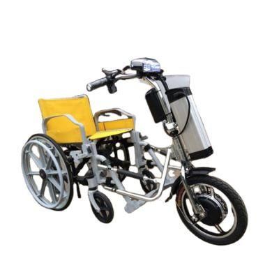 Topmedi 2022 Latest Handicapped 36V 350W Electric Wheelchair Handcycle