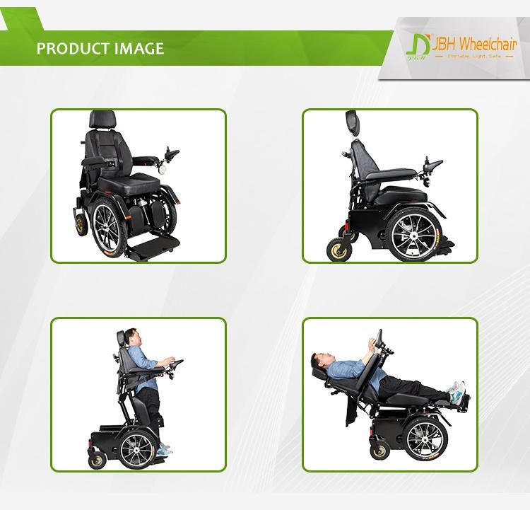 New Hot Sale Handicapped Standing up Power Wheelchair for Disabled