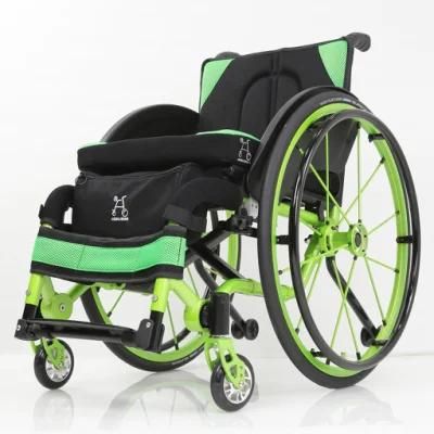 Detachable Wheels Medical Devices Aluminum Lightweight Manual Wheelchair