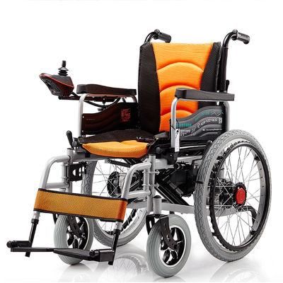 Comfortable Carbon Steel Frame Lightweight Electric Weelchair