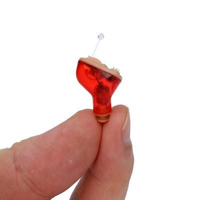 Mini Wireless Invisible Sound Amplifier in The Ear Hearing Aid for Hearing Loss