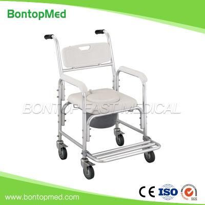 OEM High Quality Foldable Commode Chair for Elderly and Disable