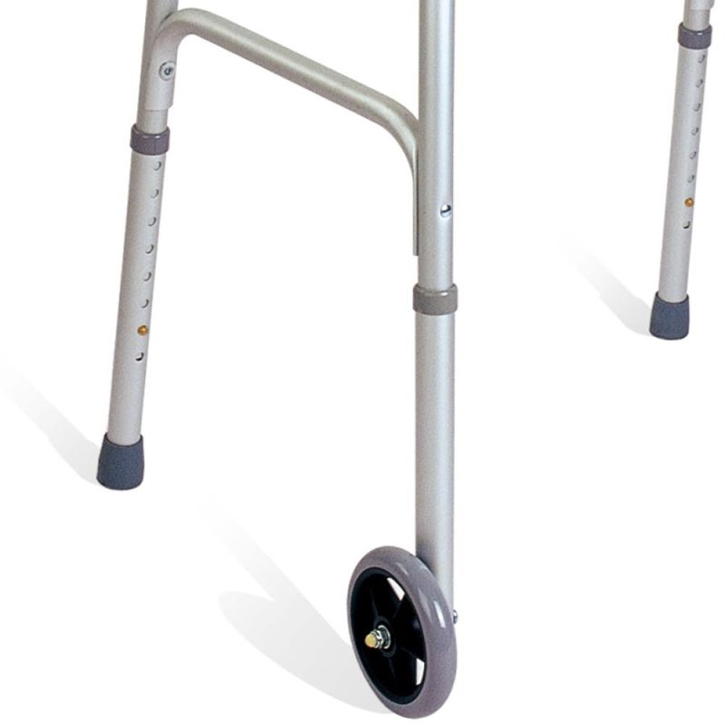 Elderly Semi-Upright Adjustable Aluminum Walking Frame