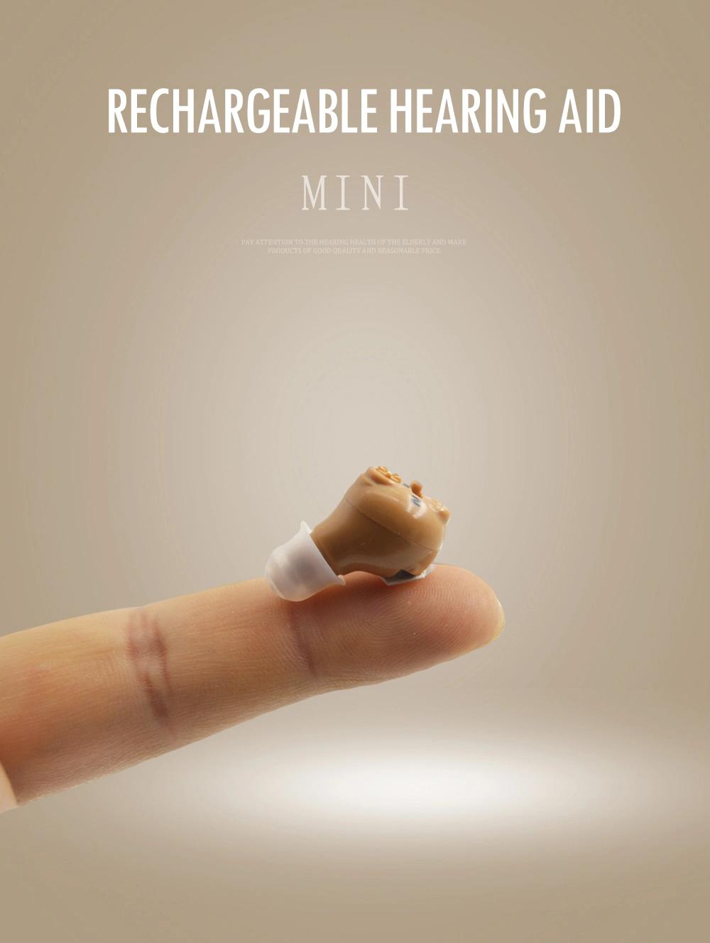 Customized CE Approved Rechargeable Mini Rite Reachargeble Aids Hearing Aid