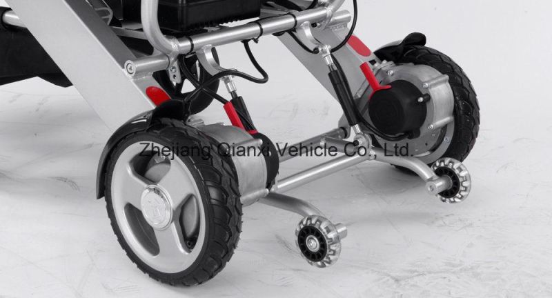 Lightweight Alloy Frame Lithium Battery Electric Wheelchair