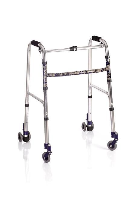 Foldable Light Weight Aluminum Walker for Adult Walking Aid for The Old