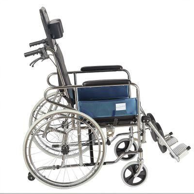 Lightweight Motorized Multifunction Adjustable Foldable Paralysis Disabled Manual Wheelchair