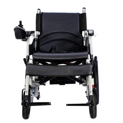 China Portable Folding Power Assist Wheel Chair Electric Lithium Battery Power Wheelchair Used
