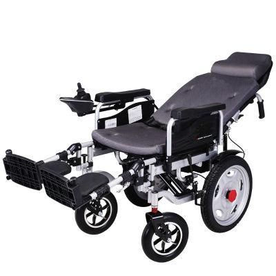 Light Folding Accept OEM Max Load 120kgs Motor Lightweight Wheelchair