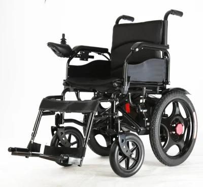 Handicapped Folding Motorized Automatic Power Electric Wheelchair for Disabled