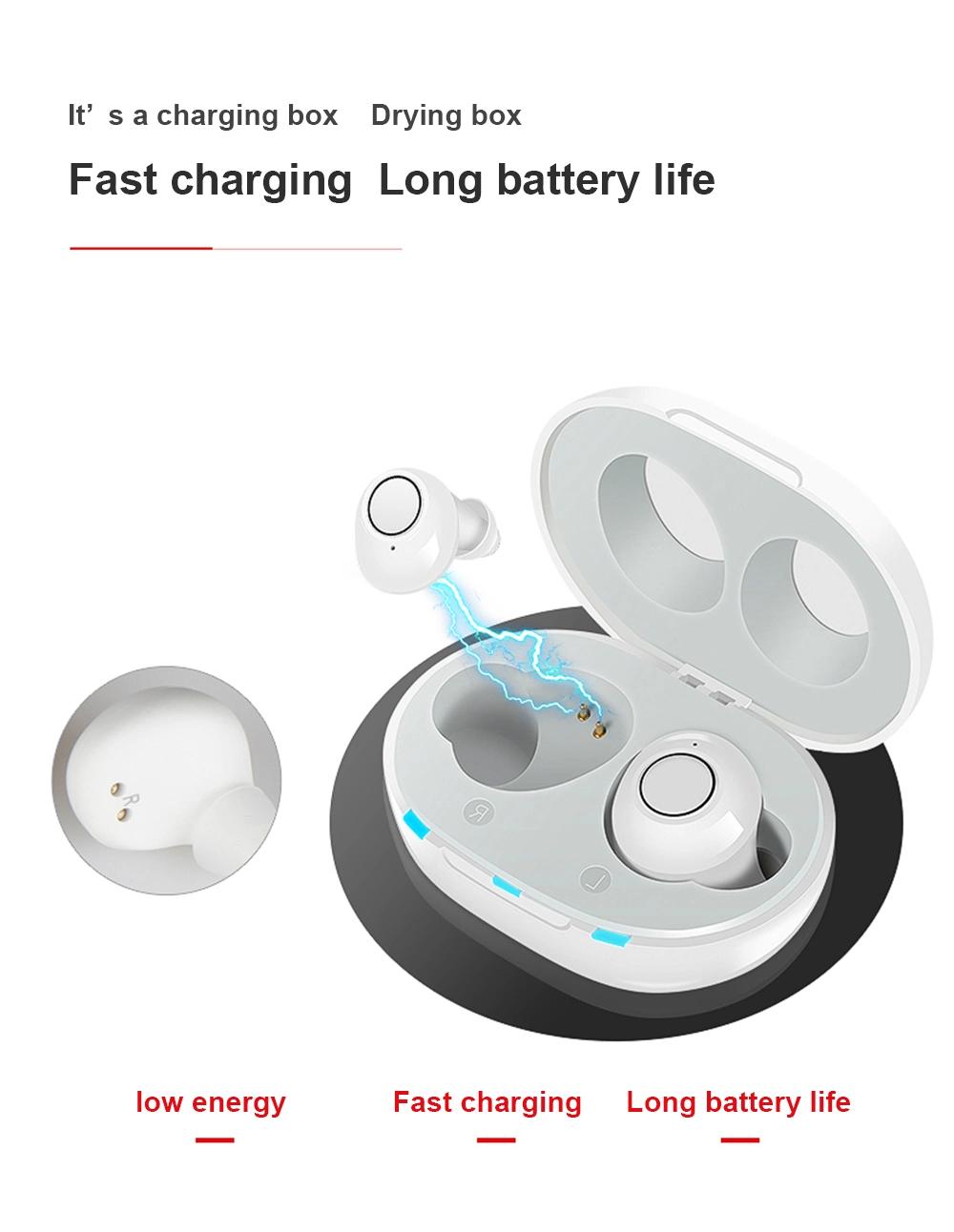 Hot Sell Rechargeable Digital Hearing Aid with Charging Base