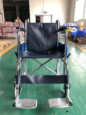 Economical Medical Rehabilitation Equipment Manual Wheelchair for Handicapped