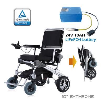 Rehabilitation Therapy Supplies Properties Electric battery power wheelchair ( ET-12F22 12&prime;&prime; wheel)