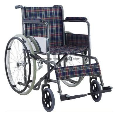 Manual Foldable Rehabilitation Equipment Adult Manual Standing Wheelchair