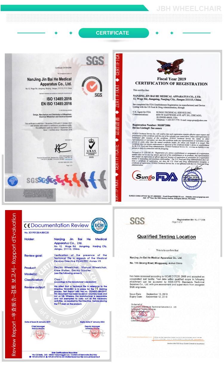 Hot Selling Lightweight Electric Wheelchair for Disabled CE ISO Certificate D12