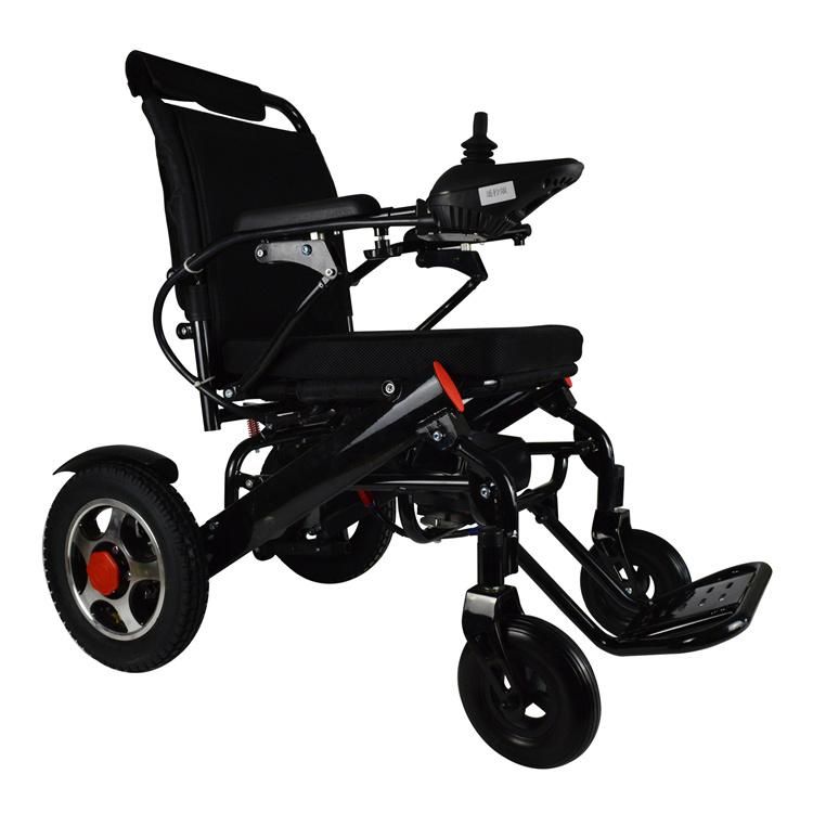 Aluminum Alloy Frame Lightweight Portable Folding Power Electric Wheelchair