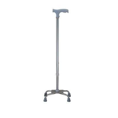 Mn-Gz003 CE&ISO Non-Slip Four-Corner Disabled Elderly Adjustable Sleeve Four Claw Crutches