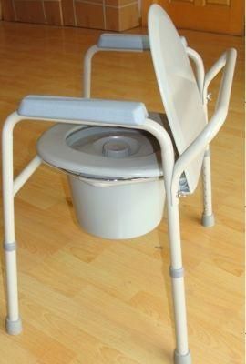 Multifunction Weight Capacity 120kg Stainless Steel Commode Transfer