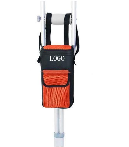 Lightweight Secure Pouch for Cane Crutch Pouch Storage Bag