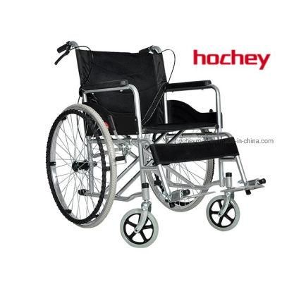 Hochey Medical 2021 New Style Folding Wheelchair Manual Portable Best Quality Along