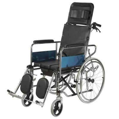Factory Price Foldable Wheelchair Lightweight Folding Manual Wheelchair for Disabled
