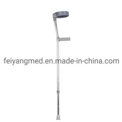 Portable Elbow Aluminum Crutches for Disabled Walking Stick Cane