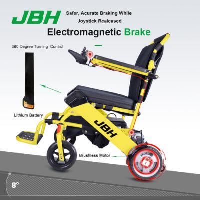 Jbh Medical Factory CE Hot Selling D05 Elderly Can Get on The Plane Electric Wheelchair