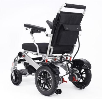 New Foldable Electric Wheelchair Aluminum Lightweight Power Wheel Chair