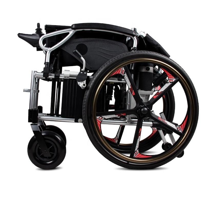 2022 Smart High Performance Tranist Foldable Aluminum Electric Power Motor Wheelchair