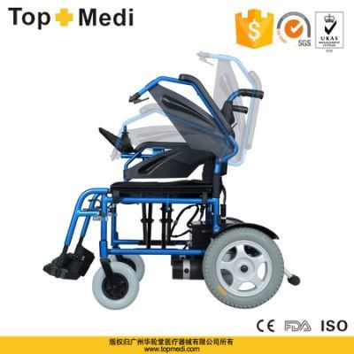 China Cheap Price Electric Wheelchair Foldable Electric Wheelchair Tew021