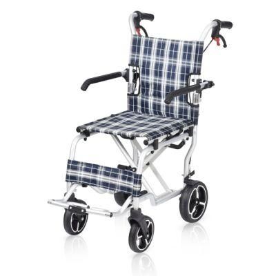 Small Manual Folding Wheelchair for The Elderly