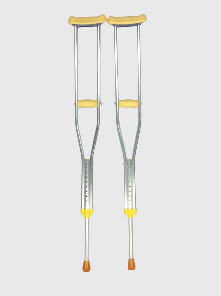 Good Price Adjustable Underarm Walking Stick Medical Aluminum Crutches for Patients