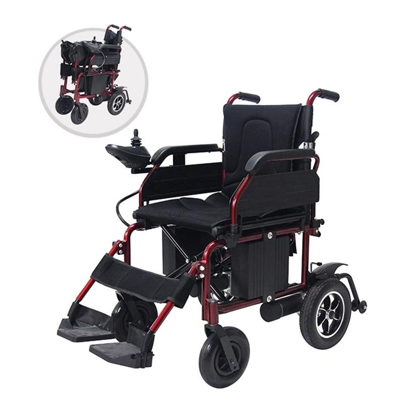 Aluminum Folding Handicapped Electric Wheelchair with Pg Controller