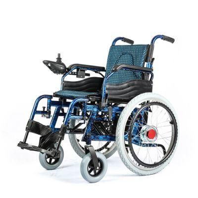 Power Light Weight Remote Joystick Folding Mobility Travel Electric Wheelchair