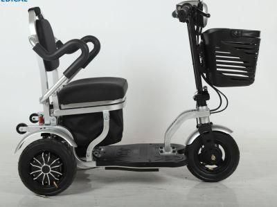 Lightweight Folding Aluminum Alloy Sport Wheelchair Electric Tricycle Mobility Scooter