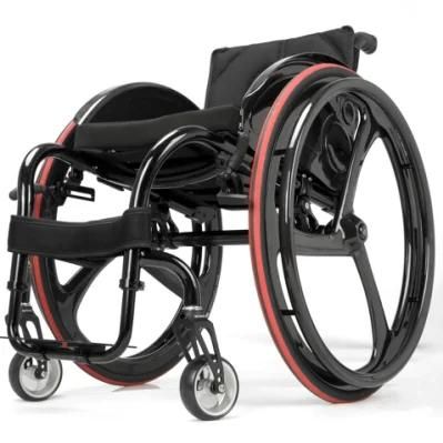 Medical High-End Leisure Easy Folding Manual Wheelchair