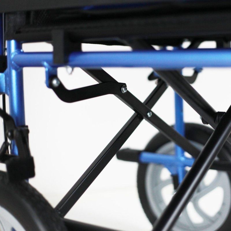 Medical Equipment Comfortable High-Back Economical Manual Wheelchair