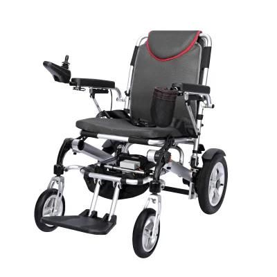 Lightweight Alumminum Alloy Electric Wheelchair with 250W Brushless Motor
