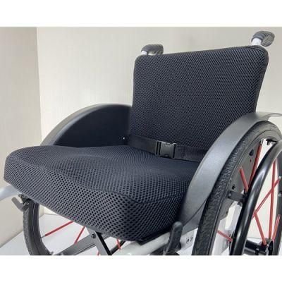 ISO Approved Topmedi Manual Folding Wheelchair