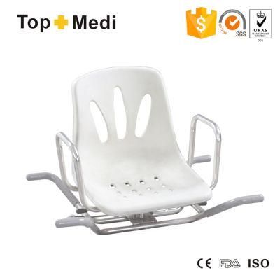 Topmedi Bathroom Safety Equipment Shower Chair Plastic Bath Bench