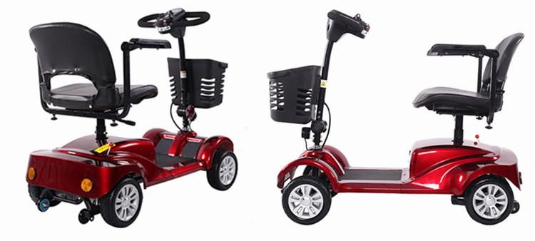 Four Wheels Handicapped Scooter Mobility Scooter