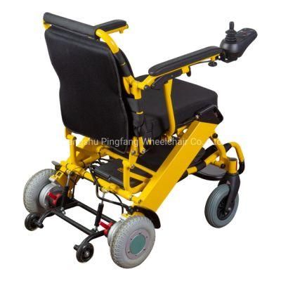 aluminum Alloy Motorized Blushless Motor Electric Wheelchair with Ce, ISO13485
