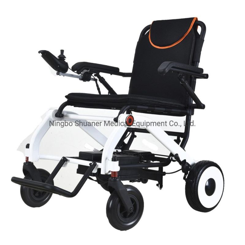 OEM Medical Product Folding Power Remote Control Electric Wheelchair Foldable Rollator Walker