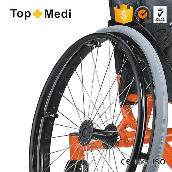 Light Weight Sport Wheelchair for Adult Basketball Gard Wheelchair Manufacturers Topmedi TLS779LQ -36